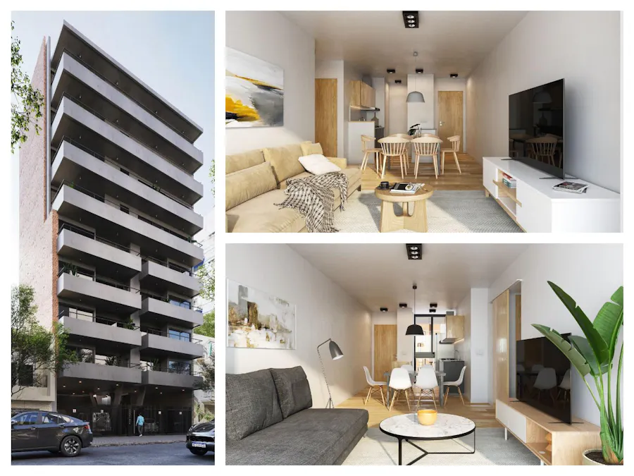 Departamentos de 1, 2 y 3 dormitorios con radiadores en zona río - Imagen 1 de 23