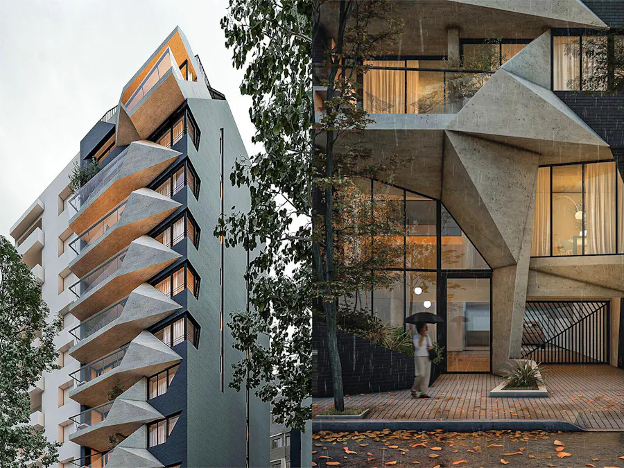 Edificio de diseño, unidades de 2 y 3 dormitorios con amenities en zona río - Imagen 1 de 20