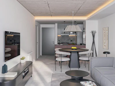 Departamentos de 1, 2 y 3 dormitorios con cochera y amenities en zona rio - Imagen 3