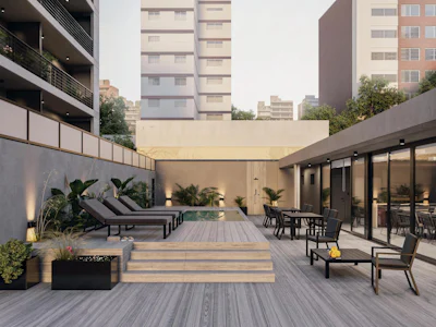 Departamentos de 1, 2 y 3 dormitorios con cochera y amenities en zona rio - Imagen 4