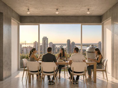 Departamentos de pisos exclusivos con 1 dormitorio en Parque España - Imagen 5