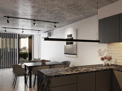 Departamento de piso exclusivo con 2 dormitorios y balcón con parrilla en zona río - Imagen 4