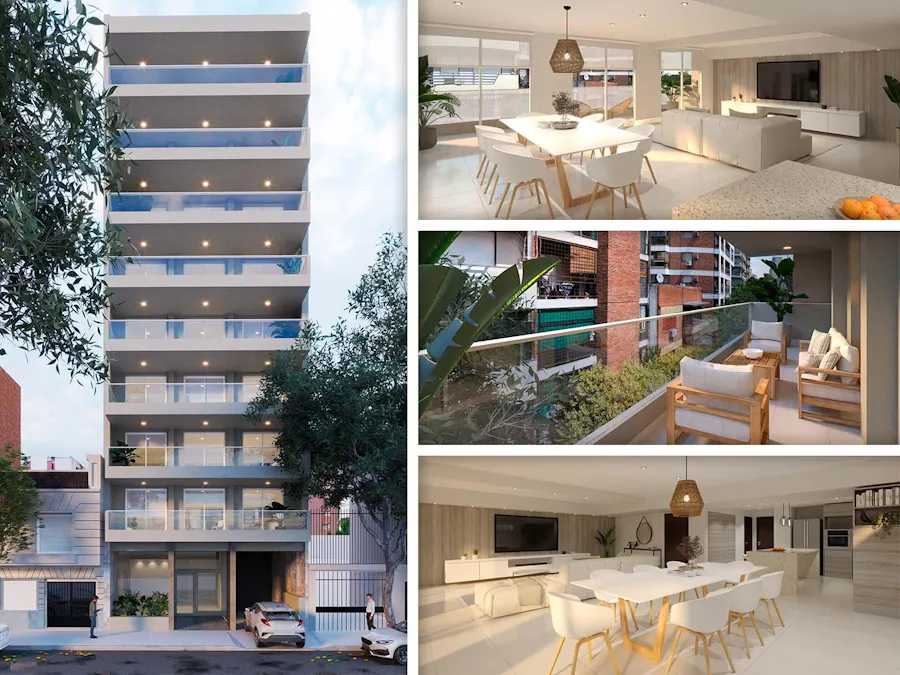 Departamentos de 3 dormitorios en zona río con balcones grandes - Imagen 1 de 17