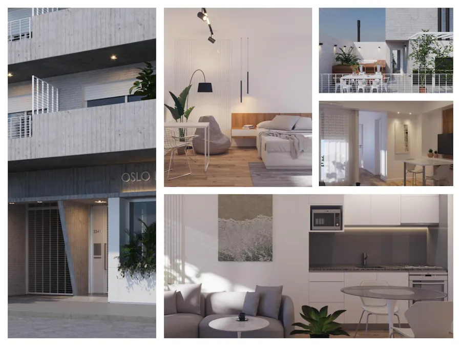 Departamentos monoambientes y 1 dormitorio con amenities - Imagen 1 de 11