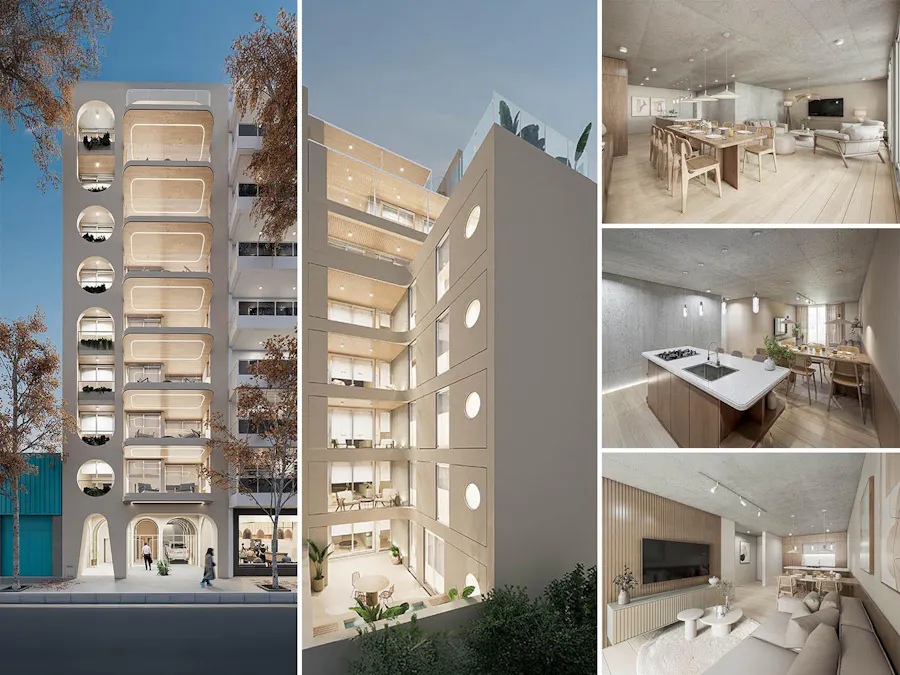 Departamentos de 2 y 3 dormitorios de diseño con amenities en zona rio - Imagen 1 de 9