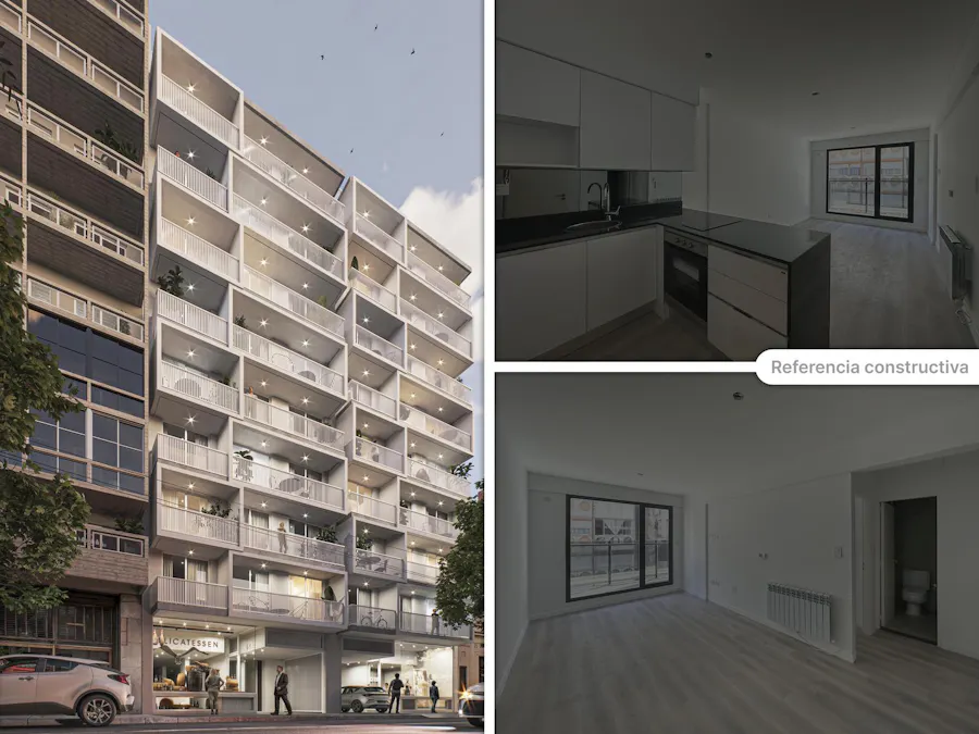 Departamentos monoambientes y 1 dormitorio de inversión en el centro - Imagen 1 de 10