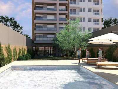 Departamentos de 1, 2 y 3 dormitorios con amenities en Lourdes - Imagen 4