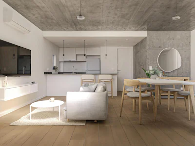 Departamentos monoambientes y 1 dormitorio en Lourdes - Imagen 3