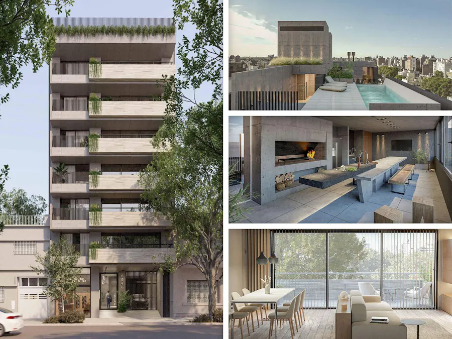 Departamentos monoambientes, 2 y 3 dormitorios con losa radiante y amenities  - Imagen 1 de 13