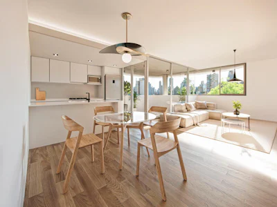 Departamentos de 1 y 2 dormitorios con radiadores y amenities en Lourdes - Imagen 4