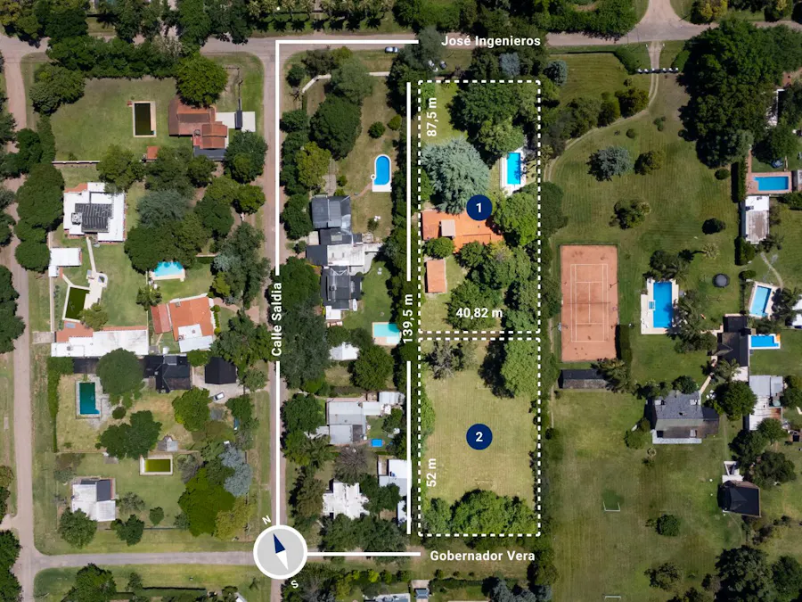 Fracción de 5.600m² ideal para desarrollos inmobiliario en Funes - Imagen 1 de 19