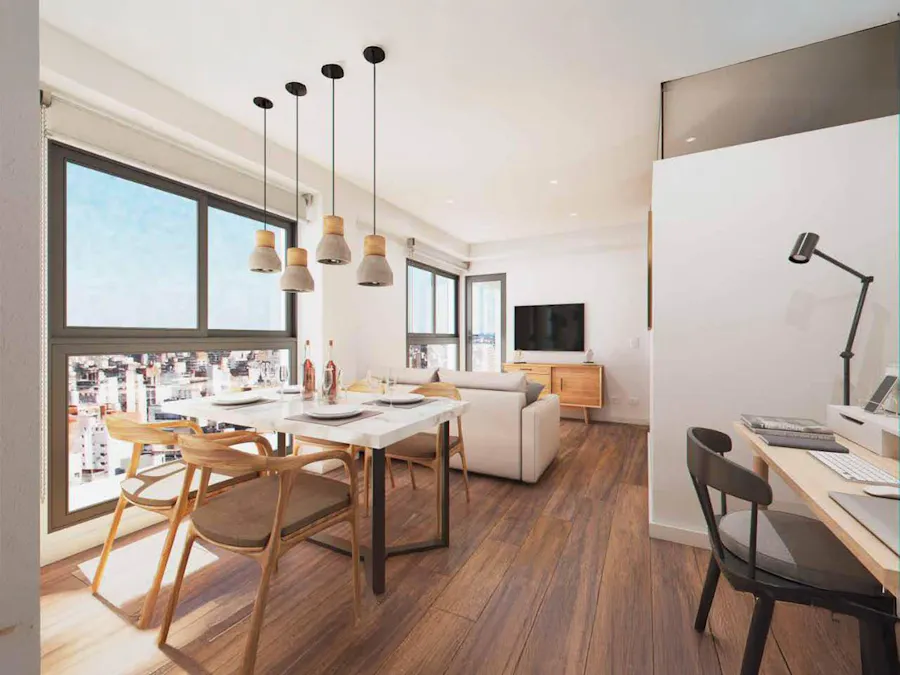 Departamento piso exclusivo de 3 dormitorios con terraza y radiadores - Imagen 1 de 5