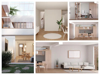 Casa de pasillo de 2 dormitorios más comodín, jardín y terraza en Pichincha - Imagen 2
