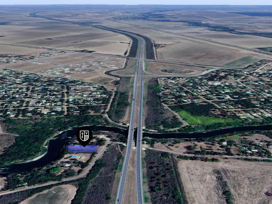 Terreno de 1355m² sobre el río Carcaraña en Villa La Ribera - Imagen 1 de 4