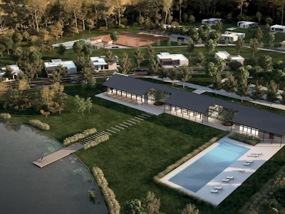 Terreno central con frente al norte y amenities en la Finca 2, Funes - Imagen 3