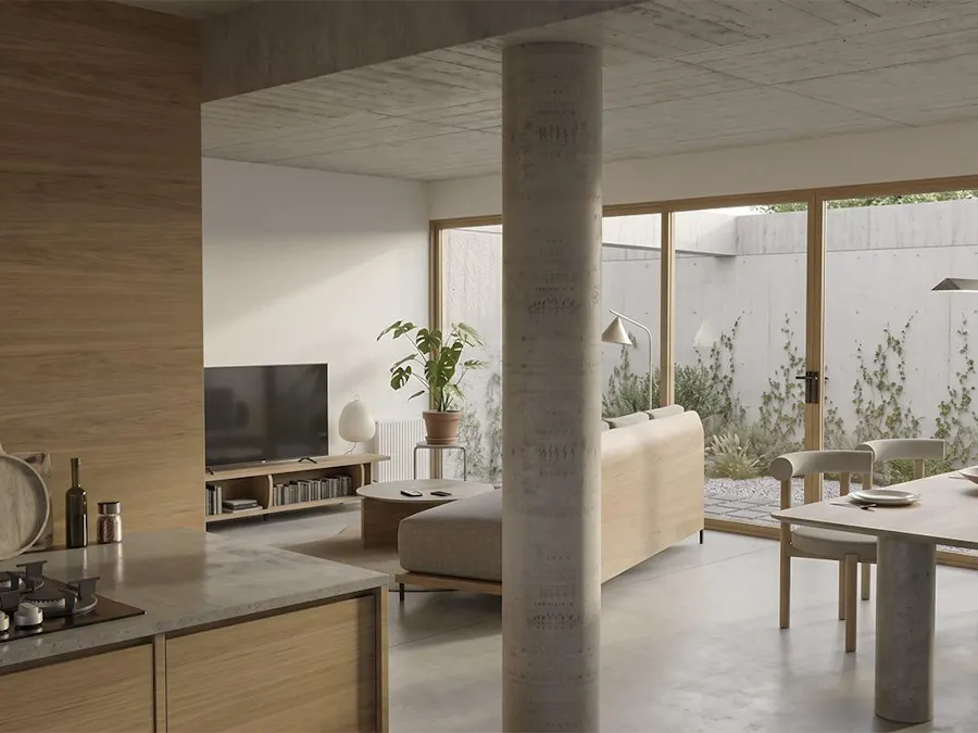 Casa de 3 dormitorios con cochera, patios y terraza con pileta - Imagen 1 de 11