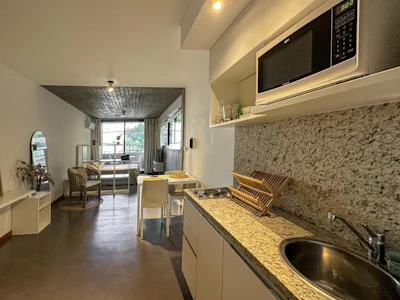 Departamento monoambiente amoblado con pileta y quincho - Imagen 5